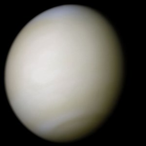 Planeta Venus așa cum s-ar vedea de aproape cu ochiul. Foto:  NASA/Ricardo Nunes