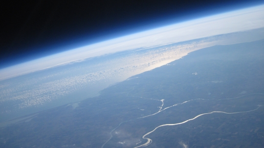 Marea Neagră și Delta Dunării. Foto: Știință și Tehnică