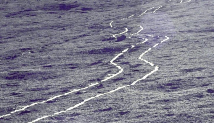 Urme pe Lună. Foto: NASA