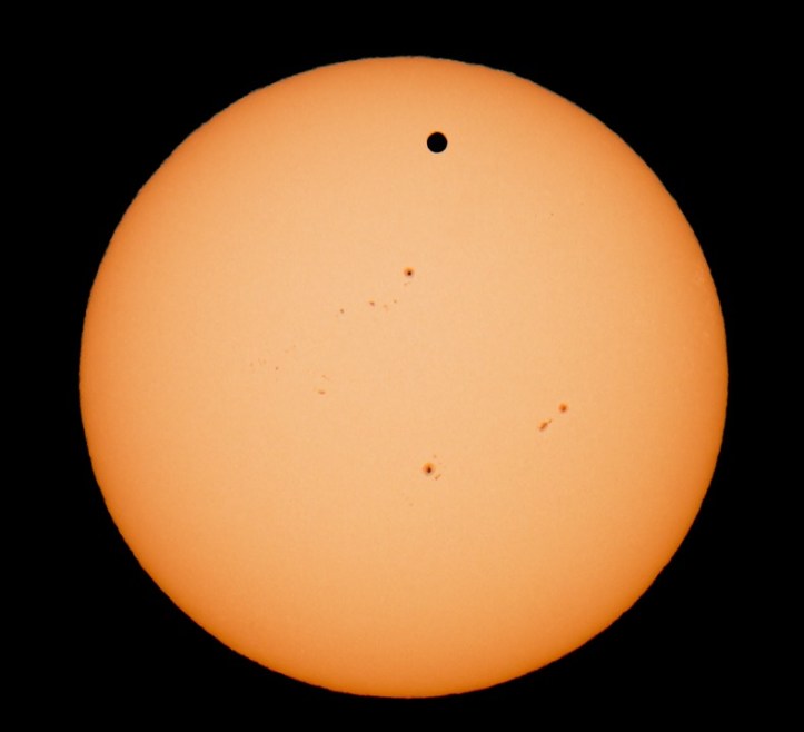 Tranzitul lui Venus. Foto: Cătălin Păduraru Tranzitul lui Venus. Foto: Cătălin Păduraru