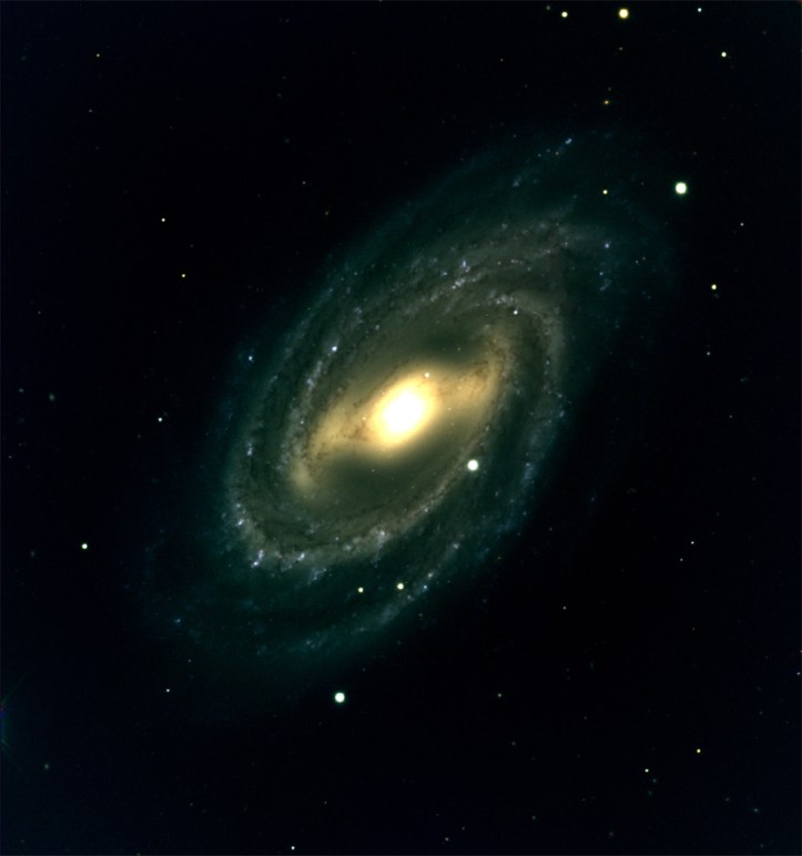 Galaxia spirală Messier 109, aflată la aproximativ 85 milioane de ani lumină. Foto: Lowell Observatory/DCT