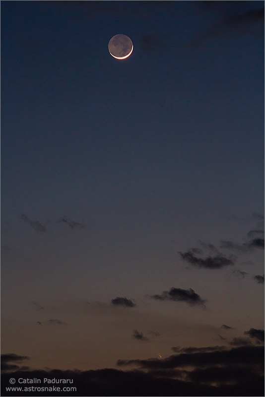 Cometa C/2011 L4 PANSTARRS. Foto: Cătălin Păduraru