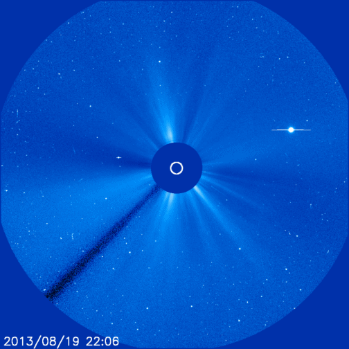 Ejecția coronală de masă de pe 20 august 2013. V-a durut cumva capul atunci? Nu a fost de la ea.