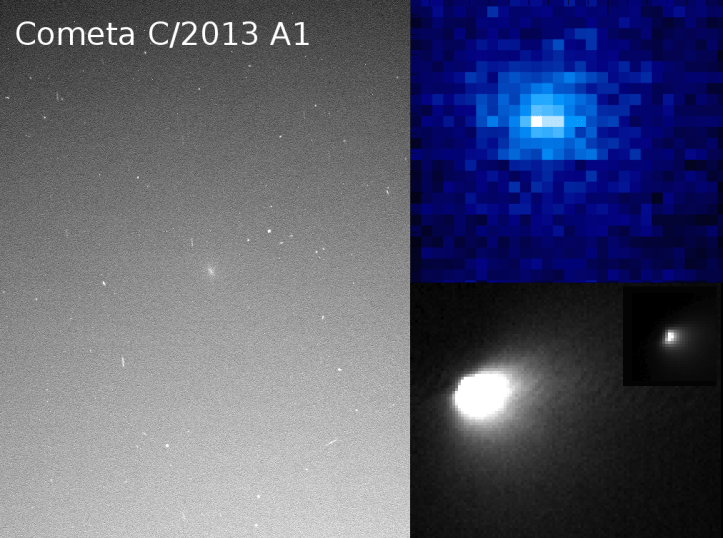 O mini-cometă vizibilă cu ochiul liber de pe Marte