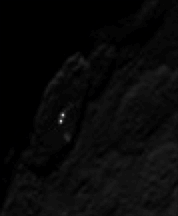 O regiune de pe Ceres în zilele de 3 și 4 mai 2015, calendar terestru. Foto: NASA/JPL-Caltech/UCLA/MPS/DLR/IDA