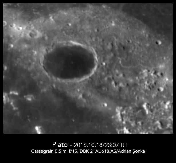 Craterul Plato. Foto: Adrian Șonka