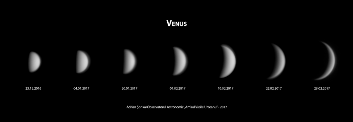 Venus - dec 2016 - feb 201