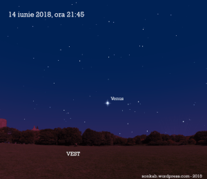 Venus pe 14 iunie