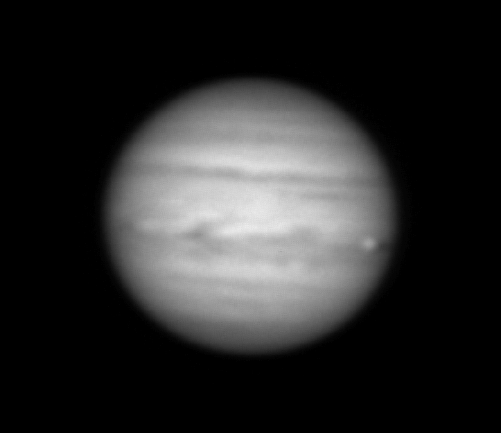 Jupiter în noaptea de 17 spre 18 iulie 2020